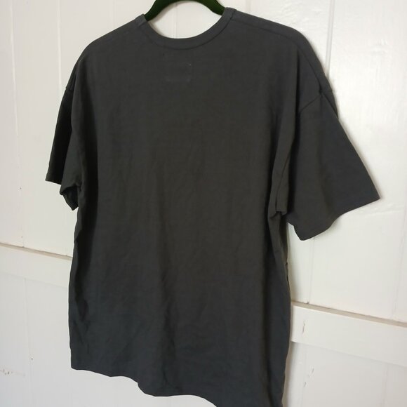 Mellow People T-Shirt Top Short Sleeve Cut & Sewn Men's Size 1 Gray Cotton Japan - Picture 4 of 13